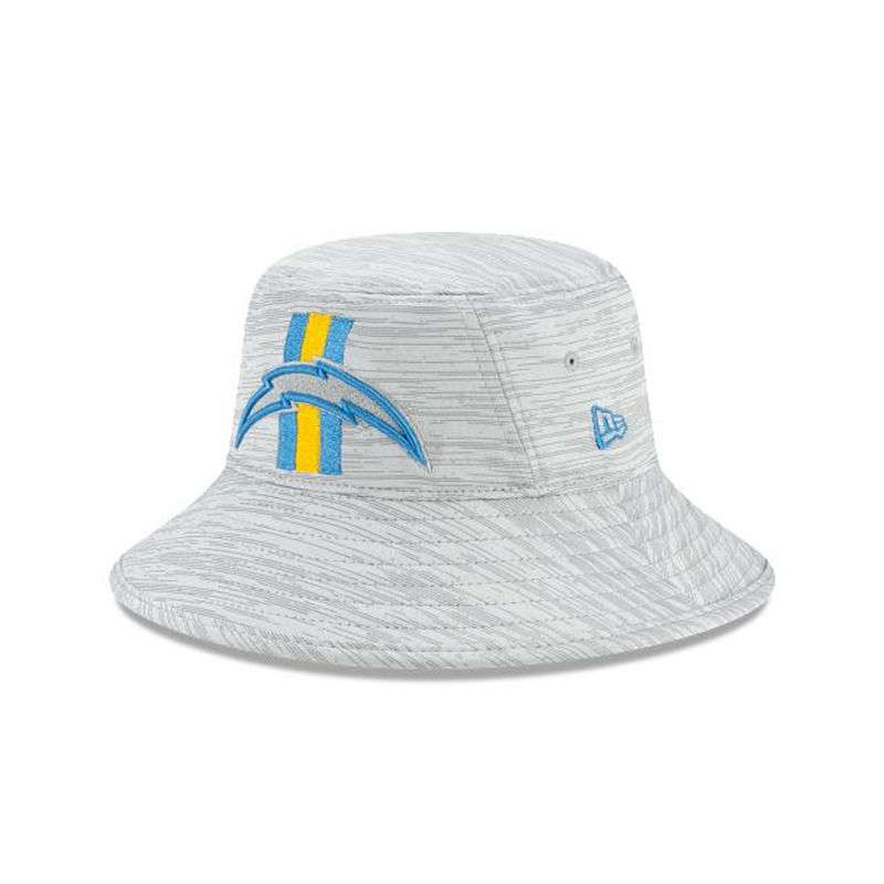 NFL Los Angeles Chargers Official Training Stretch (NAJ8569) - Blue New Era Bucket Hats